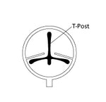 T Post Safety Sleeve with Cap Qty 25 each